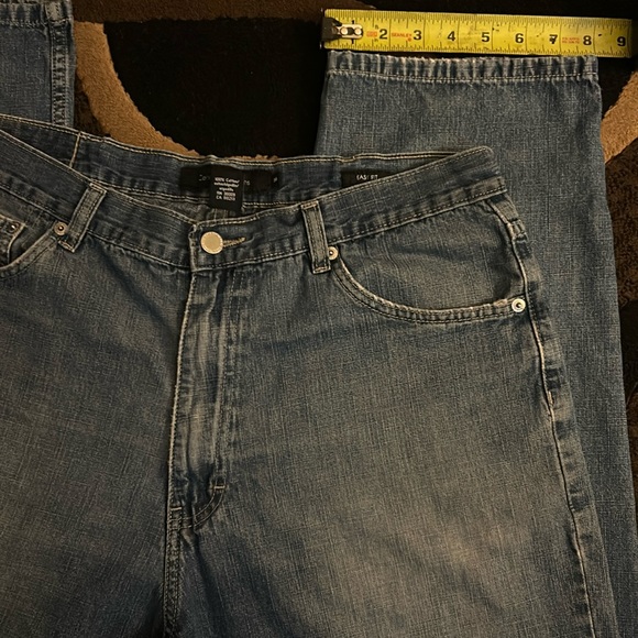 Blue Light wash Calvin Klein Jeans Easy Fit Wide Leg - Picture 3 of 4